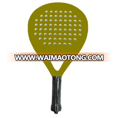 New customized full carbon beach paddle tennis racket